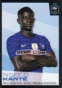 Figurina N'Golo Kante - Au plus près des Bleus 2022 n. 32 - Panini