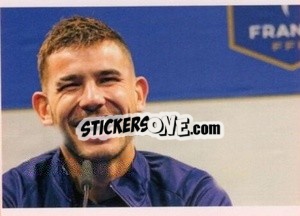 Sticker Theo Hernandez - Au plus près des Bleus 2022 n. 36 - Panini