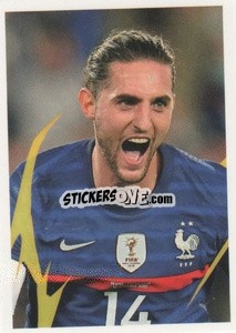 Sticker Adrien Rabiot - Au plus près des Bleus 2022 n. 41 - Panini