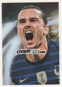 Sticker Antoine Griezmann - Au plus près des Bleus 2022 n. 53 - Panini