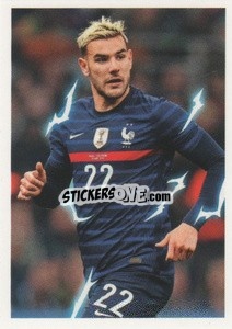 Sticker Theo Hernandez - Au plus près des Bleus 2022 n. 60 - Panini