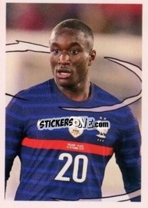 Sticker Moussa Diaby - Au plus près des Bleus 2022 n. 63 - Panini