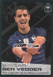 Sticker Ben Yedder - Au plus près des Bleus 2022 n. 66 - Panini