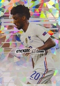 Sticker Kingsley Coman - Au plus près des Bleus 2022 n. 72 - Panini