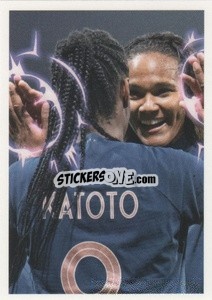 Sticker Esultanza Katoto - Au plus près des Bleus 2022 n. 74 - Panini