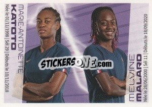 Sticker Marie-Antoinette Katoto / Melvine Malard