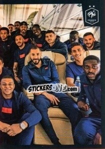 Sticker Figurina 86 - Au plus près des Bleus 2022 - Panini