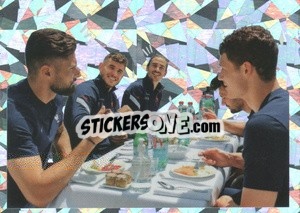Sticker Squadra In Relax - Au plus près des Bleus 2022 n. 88 - Panini