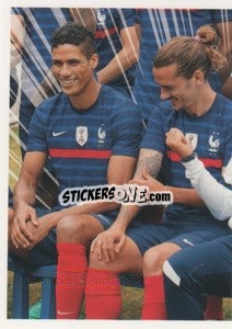 Sticker Figurina 92 - Au plus près des Bleus 2022 - Panini