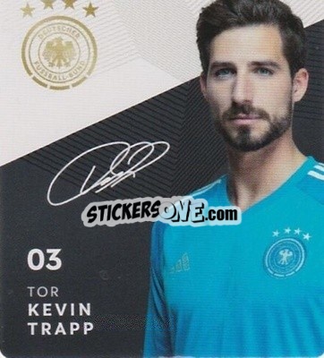 Sticker Kevin Trapp - DFB-Sammelalbum 2022 n. 3 - REWE
