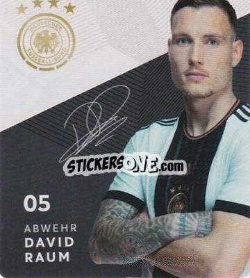 Sticker David Raum - DFB-Sammelalbum 2022 n. 5 - REWE