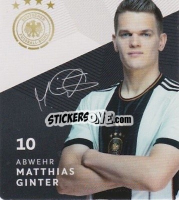 Sticker Matthias Ginter - DFB-Sammelalbum 2022 n. 10 - REWE