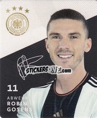Sticker Robin Gosens - DFB-Sammelalbum 2022 n. 11 - REWE