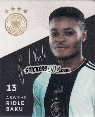 Sticker Ridle Baku - DFB-Sammelalbum 2022 - REWE