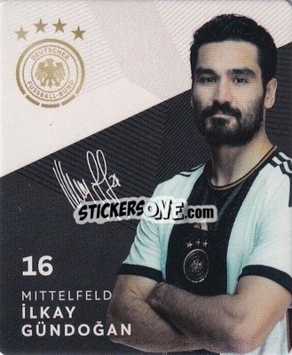 Sticker Ilkay Gündogan - DFB-Sammelalbum 2022 - REWE