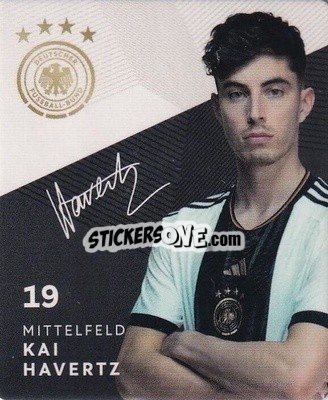 Sticker Kai Havertz - DFB-Sammelalbum 2022 n. 19 - REWE