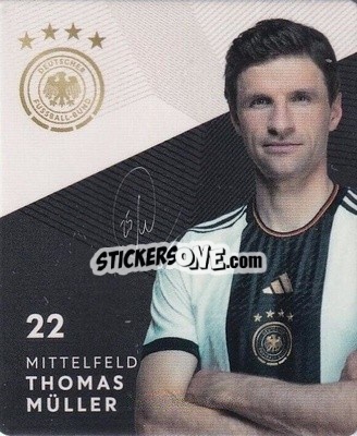 Sticker Thomas Müller - DFB-Sammelalbum 2022 n. 22 - REWE