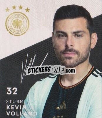 Sticker Kevin Volland - DFB-Sammelalbum 2022 n. 32 - REWE