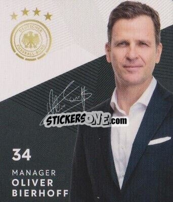 Sticker Oliver Bierhoff - DFB-Sammelalbum 2022 - REWE