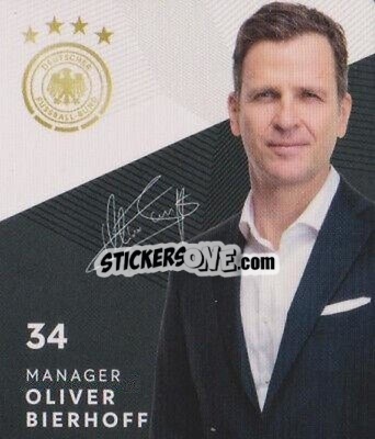 Sticker Oliver Bierhoff - DFB-Sammelalbum 2022 n. 34 - REWE