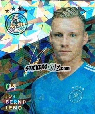 Sticker Bernd Leno - DFB-Sammelalbum 2022 n. G4 - REWE