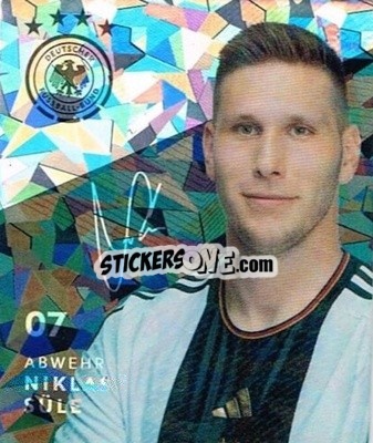 Sticker Niklas Süle - DFB-Sammelalbum 2022 n. G7 - REWE