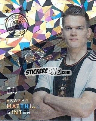 Cromo Matthias Ginter - DFB-Sammelalbum 2022 - REWE