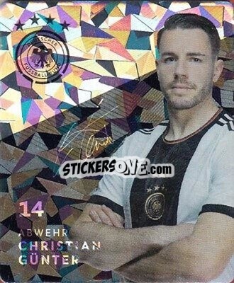 Sticker Christian Günter - DFB-Sammelalbum 2022 n. G14 - REWE