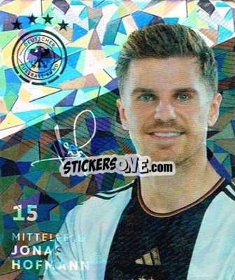 Sticker Jonas Hoffmann - DFB-Sammelalbum 2022 n. G15 - REWE