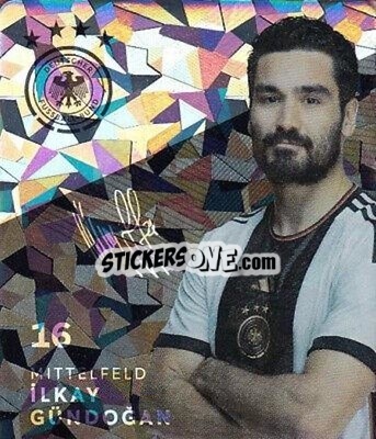 Sticker Ilkay Gündogan - DFB-Sammelalbum 2022 n. G16 - REWE