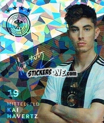 Sticker Kai Havertz - DFB-Sammelalbum 2022 n. G19 - REWE