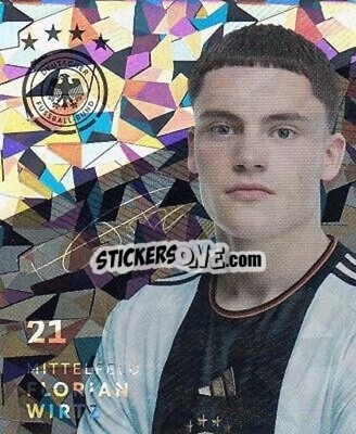 Sticker Florian Wirtz - DFB-Sammelalbum 2022 - REWE