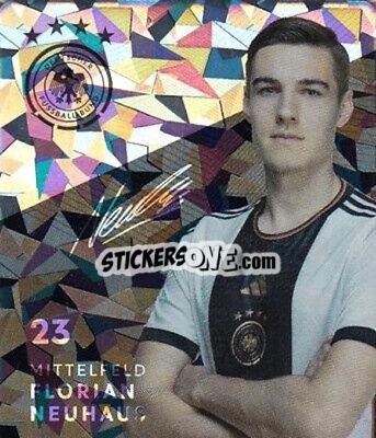Sticker Florian Neuhaus - DFB-Sammelalbum 2022 n. G23 - REWE