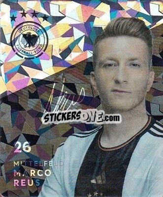 Sticker Marco Reus - DFB-Sammelalbum 2022 n. G26 - REWE