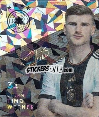 Sticker Timo Werner - DFB-Sammelalbum 2022 n. G31 - REWE