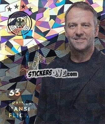 Sticker Hansi Flick - DFB-Sammelalbum 2022 n. G33 - REWE