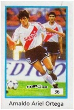 Cromo Ariel Ortega