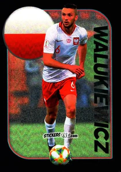 Sticker Sebastian Walukiewicz - World Cup U-20 Poland 2019 n. 490 - Gloria Editions