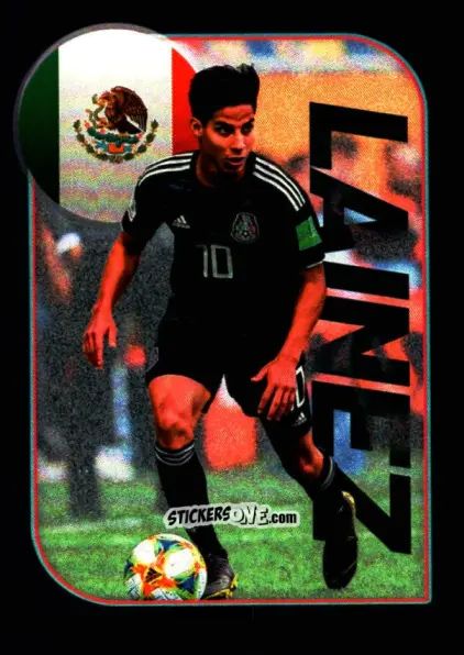 Sticker Diego Lainez - World Cup U-20 Poland 2019 n. 494 - Gloria Editions