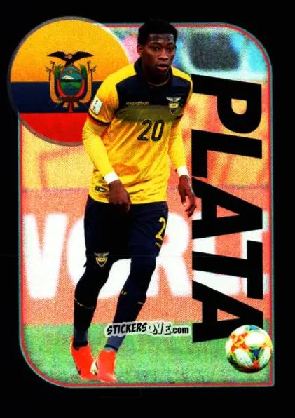 Sticker Gonzalo Plata - World Cup U-20 Poland 2019 n. 497 - Gloria Editions