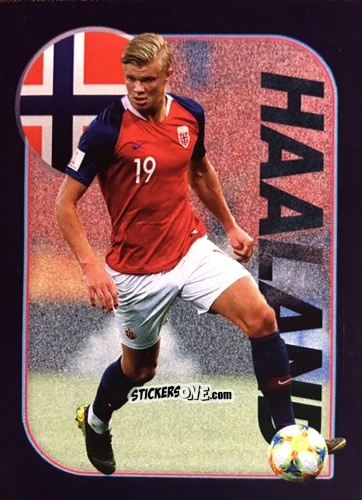 Cromo Erling Haaland - World Cup U-20 Poland 2019 n. 501 - Gloria Editions