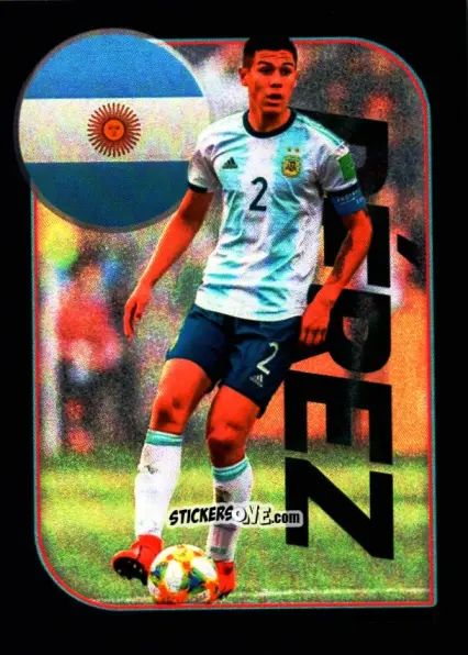 Sticker Nehuén Pérez - World Cup U-20 Poland 2019 n. 512 - Gloria Editions