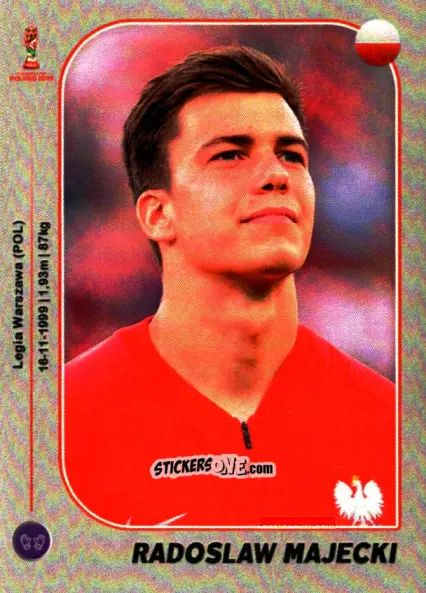 Sticker Radosław Majecki - World Cup U-20 Poland 2019 n. 19 - Gloria Editions