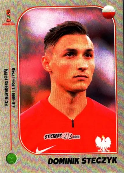 Sticker Dominik Steczyk - World Cup U-20 Poland 2019 n. 34 - Gloria Editions