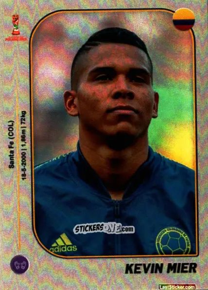 Figurina Kevin Mier - World Cup U-20 Poland 2019 n. 38 - Gloria Editions