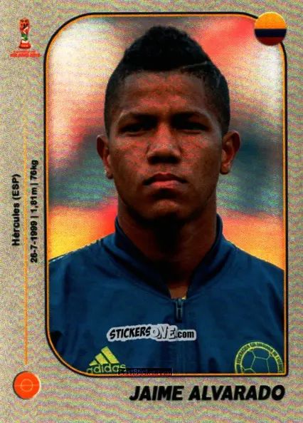 Sticker Jaime Alvarado - World Cup U-20 Poland 2019 n. 47 - Gloria Editions