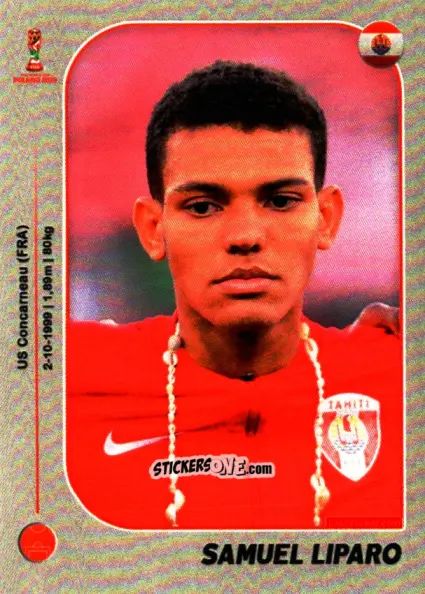 Sticker Samuel Liparo - World Cup U-20 Poland 2019 n. 58 - Gloria Editions