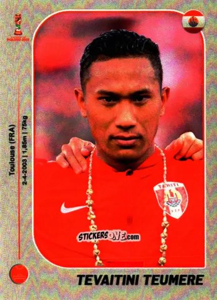 Sticker Tevaitini Teumere - World Cup U-20 Poland 2019 n. 59 - Gloria Editions