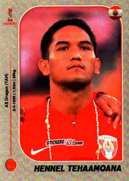 Sticker Hennel Tehaamoana - World Cup U-20 Poland 2019 n. 60 - Gloria Editions