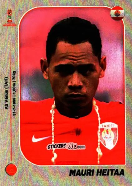 Sticker Mauri Heitaa - World Cup U-20 Poland 2019 n. 61 - Gloria Editions